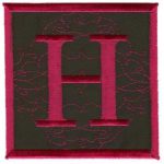 Stick,Square Applique-Sqrh