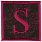 Stick,Square Applique-Sqrs