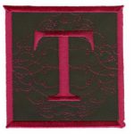 Stick,Square Applique-Sqrt