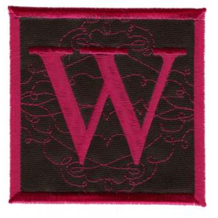 Stick,Square Applique-Sqrw - Image 1