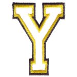 Letters,Two Color Athletic-Twoy